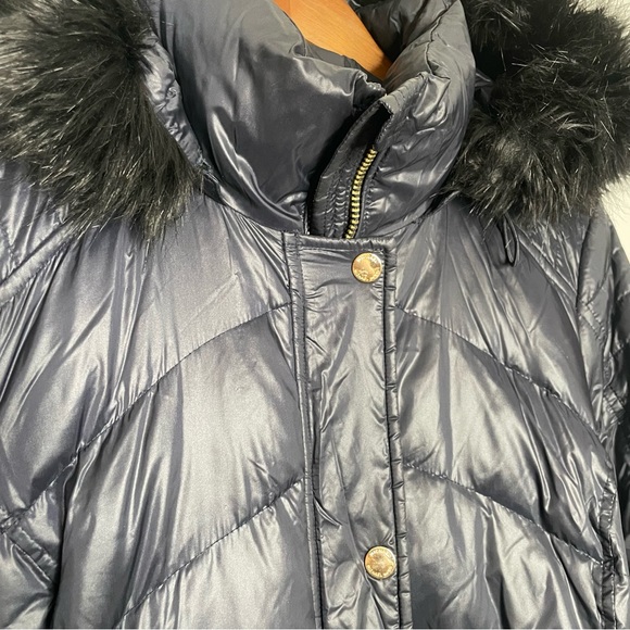 Michael Kors navy blue puffer jacket size Medium - Picture 6 of 14
